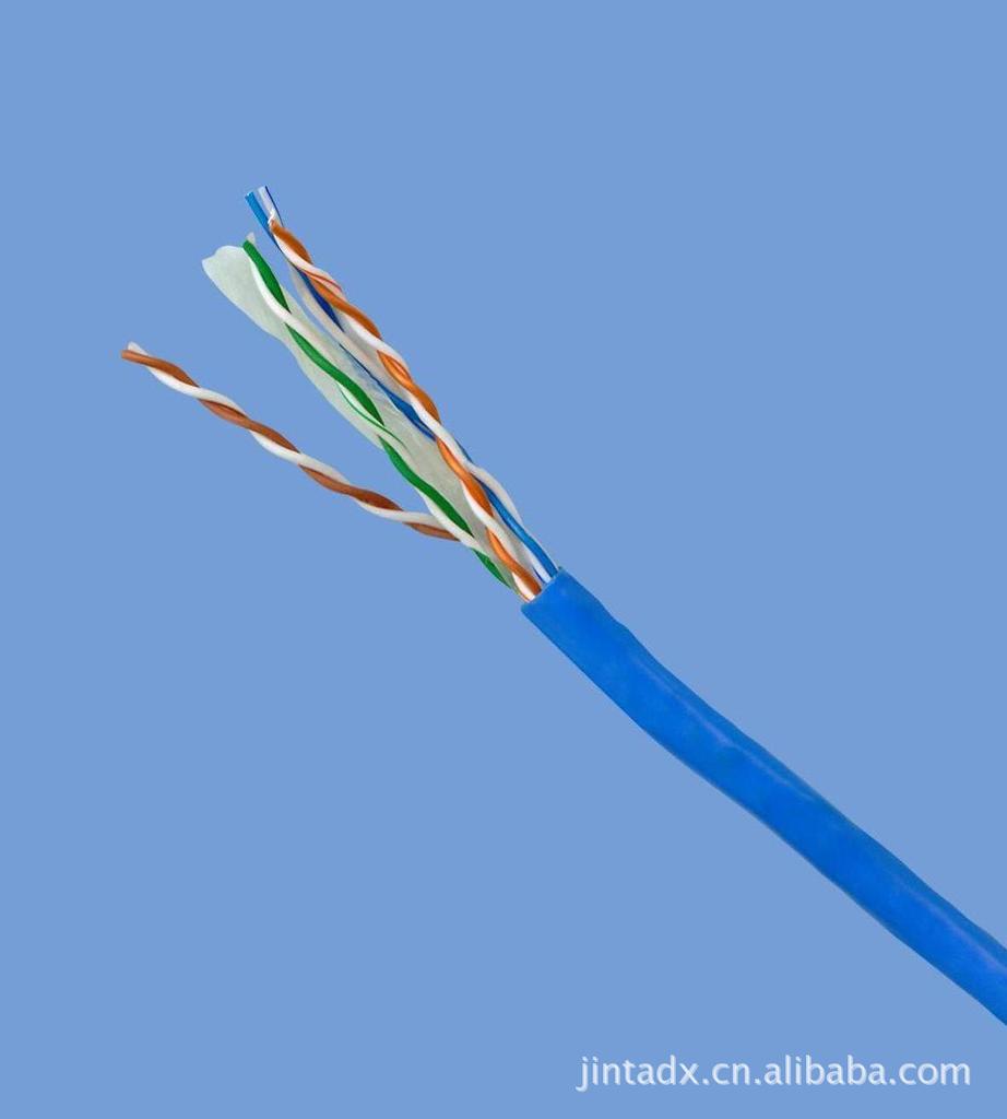 厂家直销安普超六类铜芯网络线 工程专用宽带线的明智之选